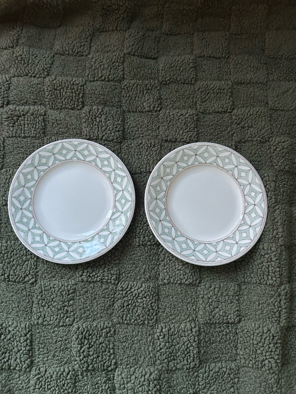 Villeroy & Boch London Set Of 2 Small Desert Plates Vintage Germany